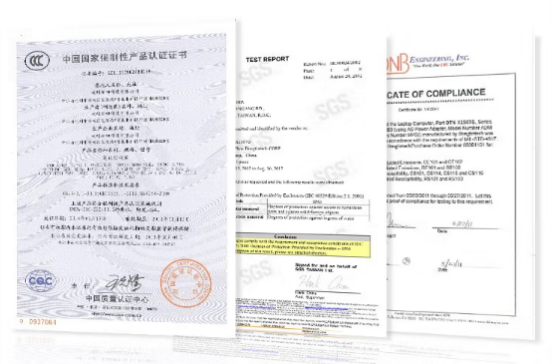證書(shū)齊全.