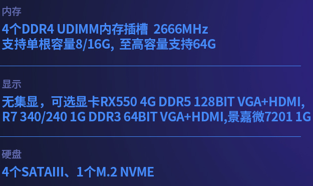 COM：8個COM口(2個RS232，2個RS232/422/4854個RS232(內部引出))  　　USB:13個USB接口(4個USB2.0、4個USB3.2，2個USB3.0(可選內部引出)3個USB2.0(內部引出))  　　尺寸：320*331*180mm