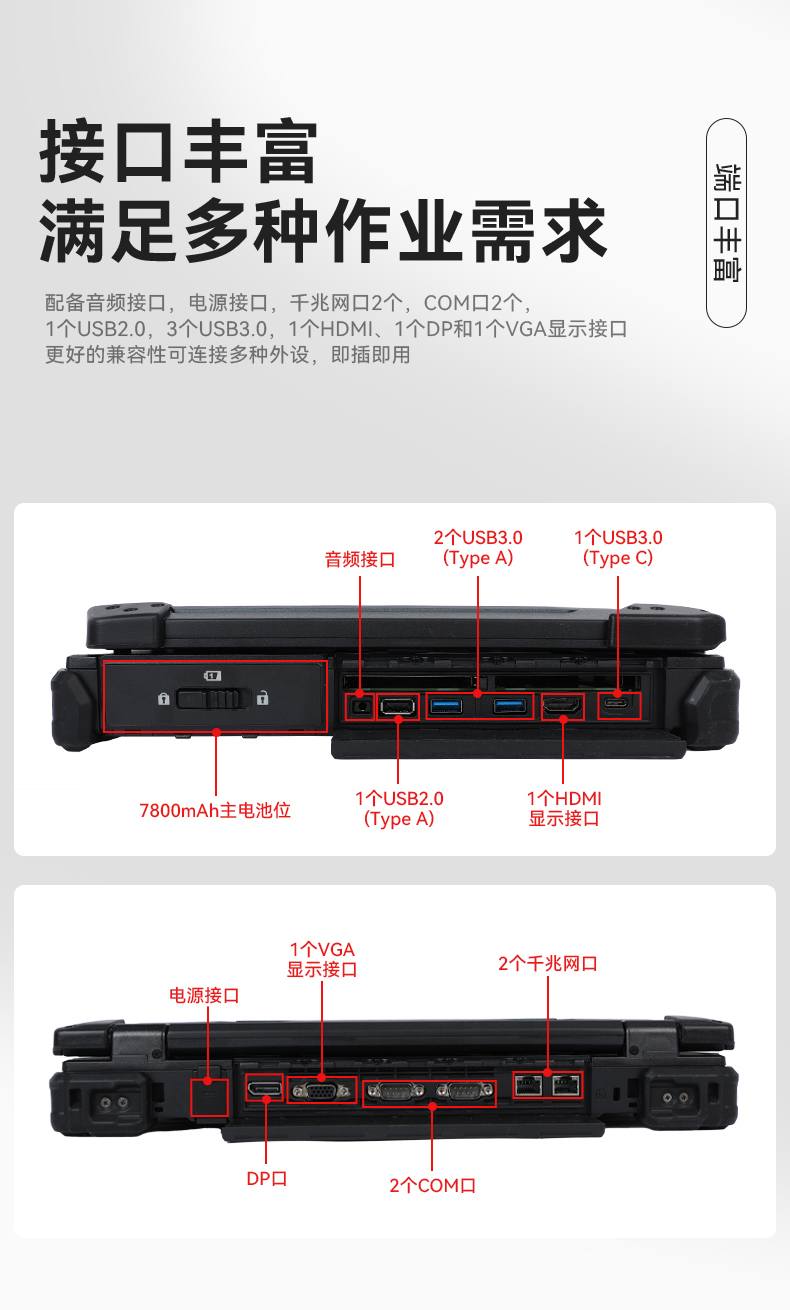 全加固筆記本,14英寸軍用電腦,DT-1406LB.jpg 全加固筆記本,14英寸軍用電腦,DT-1406LB.jpg