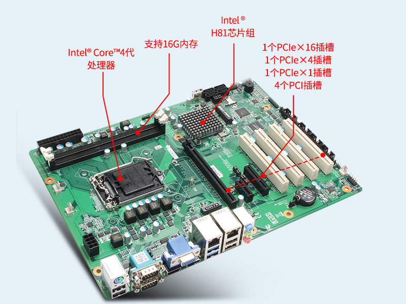 酷睿4代工控機,610L工業電腦