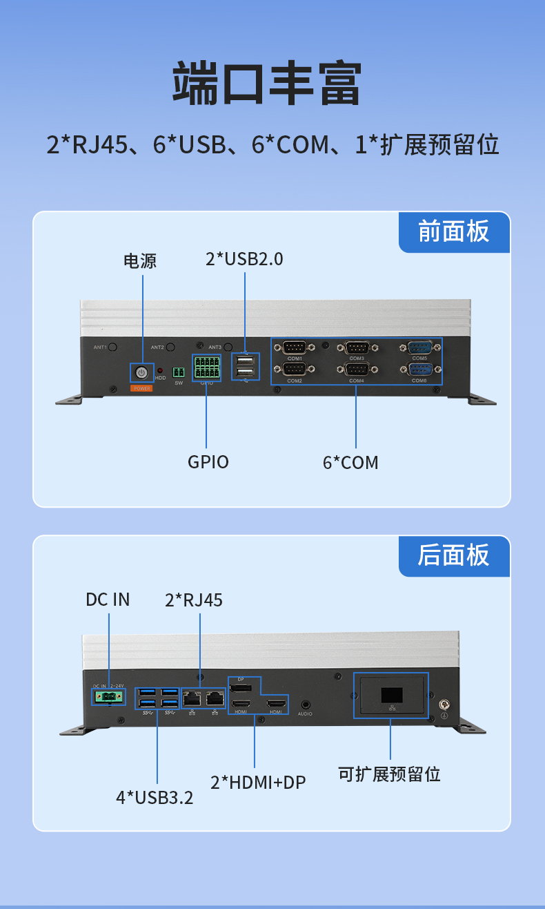 輕薄無風扇工控機,Win10工業自動化邊緣計算,DTB-3065-H420E.jpg