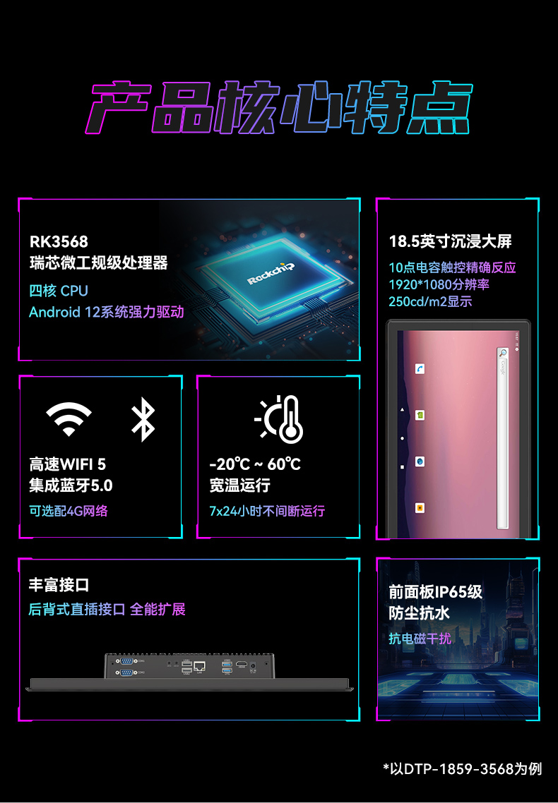 17寸工控一體機,工業平板電腦廠家IP65防護,DTP-1709-3568.jpg