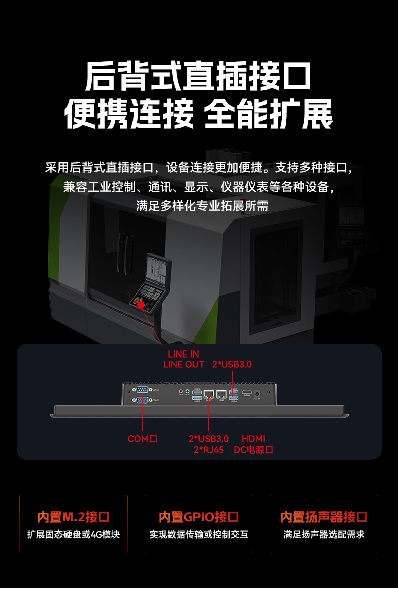 18.5寸工控一體機,IP65防護工業平板電腦廠家,DTP-1859-1235U.jpg