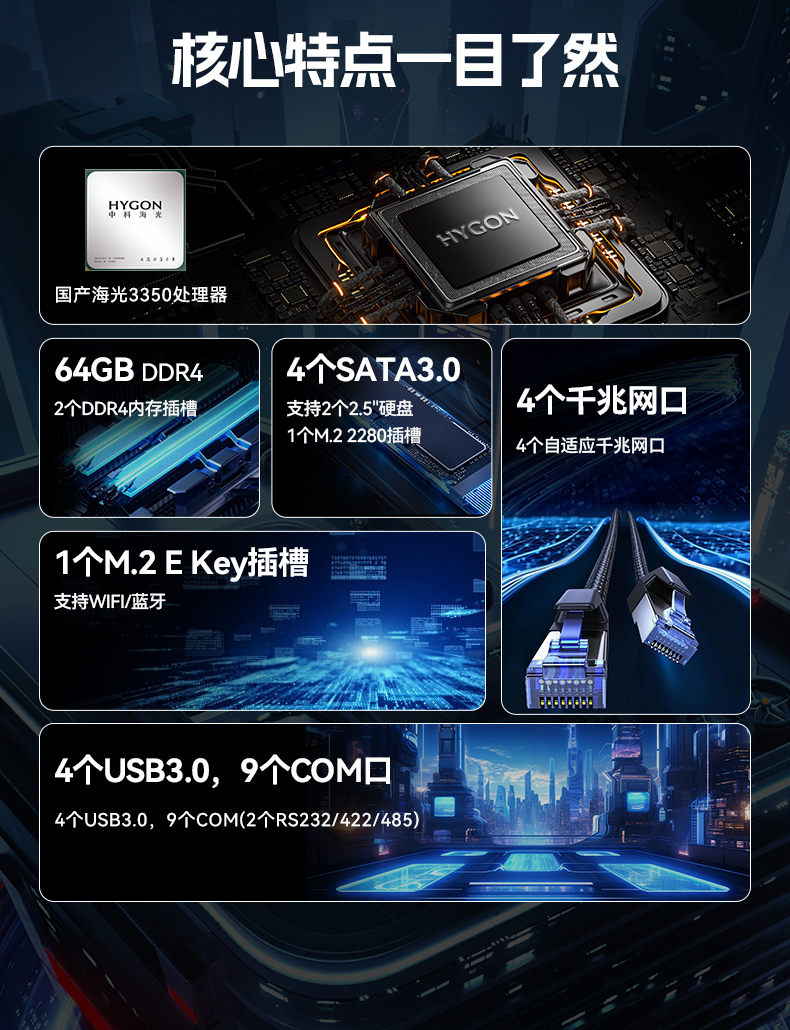 國產(chǎn)嵌入式工控機(jī),海光3500CPU,支持Windows7/10麒麟統(tǒng)信系統(tǒng),DTB-3086-3350.jpg
