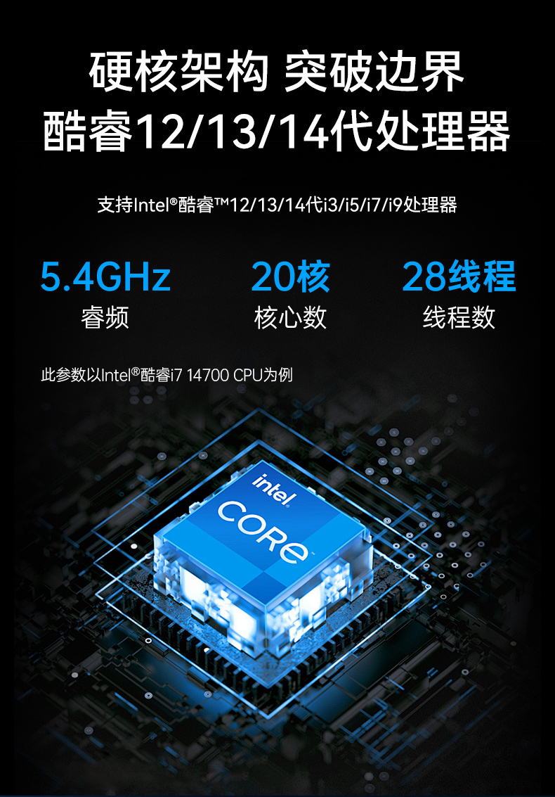 酷睿14代高性能工控機,寬溫抗震設計,AI機器視覺與邊緣計算主機,DTB-3192-Q670E.jpg