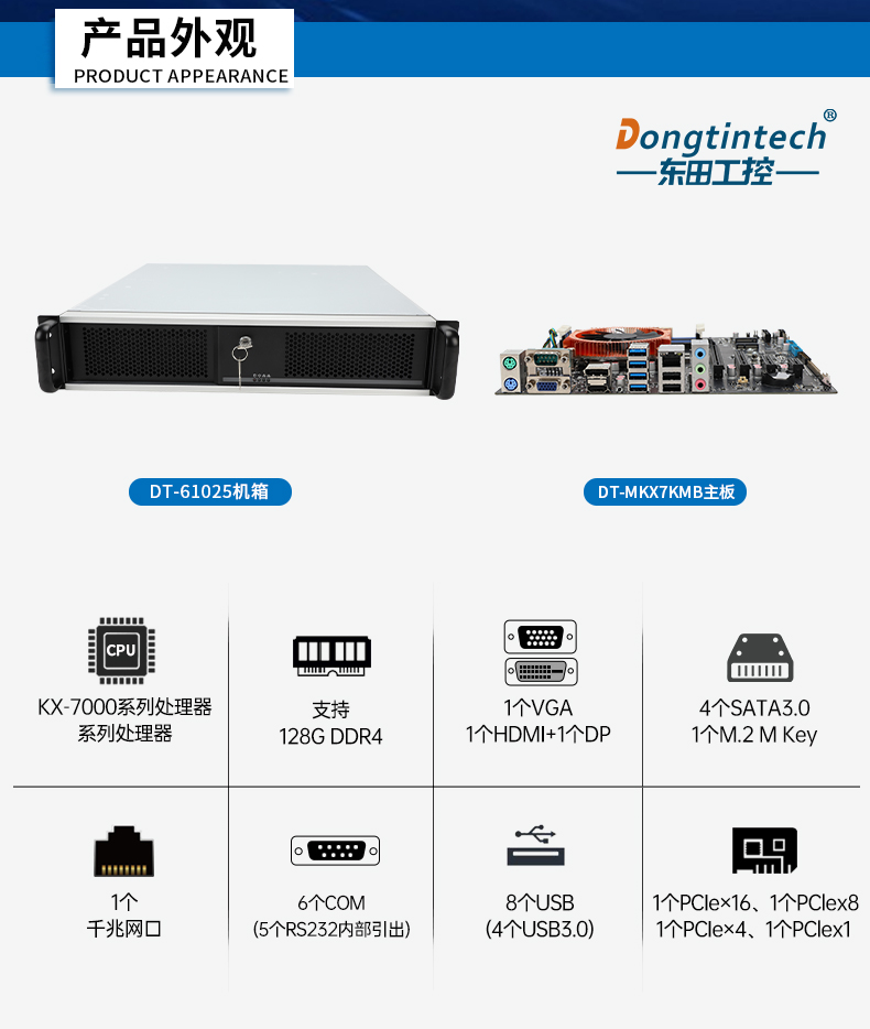國產化2U工控機,兆芯KX-7000三顯輸出,智能交通邊緣計算主機,DT-61025-MKX7KMB.jpg
