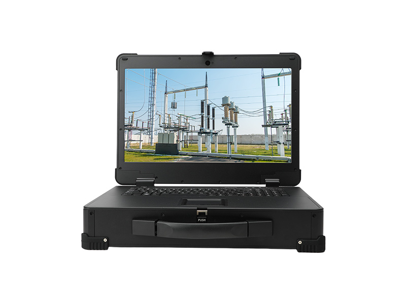 上翻單屏加固便攜機,電力工程調試工業主機,DTG-1173CU-JH610MC1